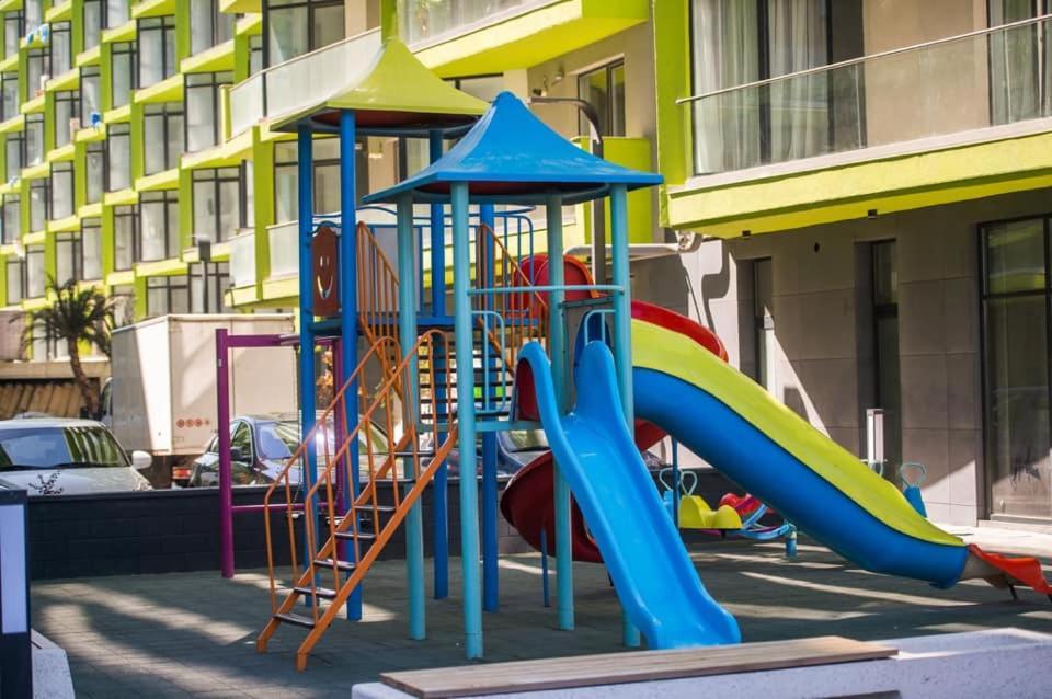Alesea Ap-Alezzi Beach Resort Năvodari Dış mekan fotoğraf